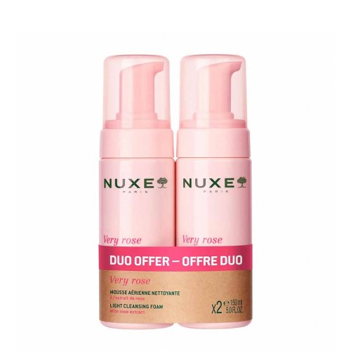 Nuxe Very Rose Espuma de Limpeza 2x150ml