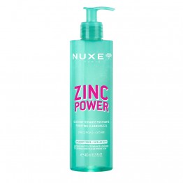Nuxe Zinc Power Gel de Limpeza Purificante 400ml