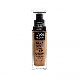 NYX Can't Stop Won't Stop Base - Neutral Tan 30ml