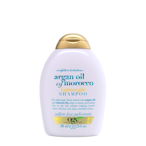 OGX Argan Oil Morocco Shampoo Ligeiro 385ml