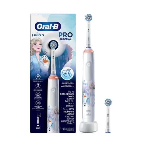 Oral-B Pro Junior 6+ Escova Elétrica Frozen