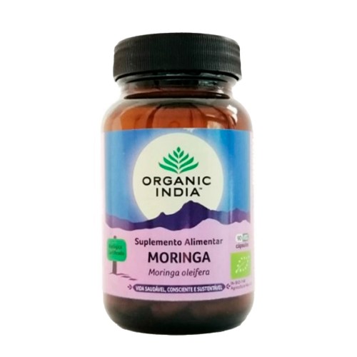 Organic India Moringa 90 cápsulas