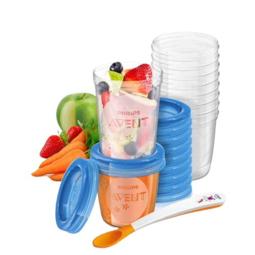 Philips Avent Conjunto Gourmet Recipientes para Armazenar Alimentos