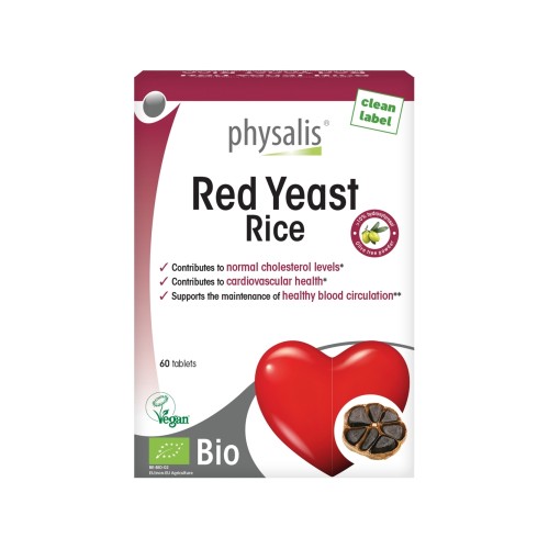 Physalis Red Yeast Rice 60 Comprimidos