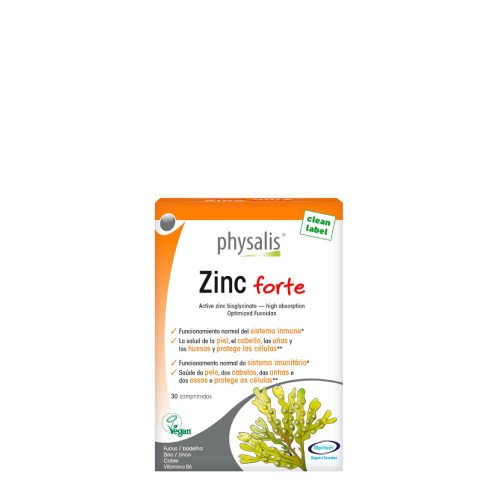 Physalis Zinc Forte 30 comprimidos