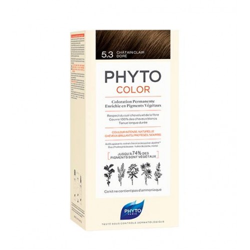 Phyto Color 5.3 Castanho Claro Dourado
