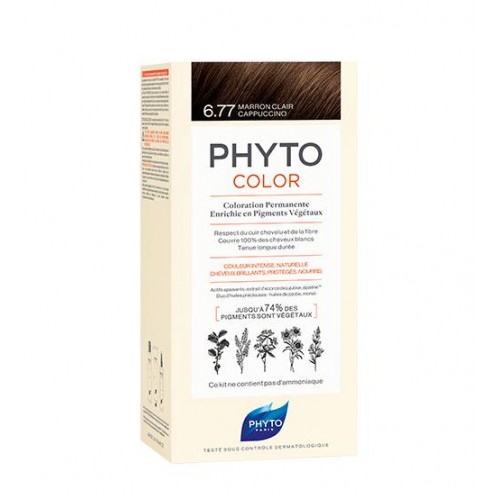 Phyto Color 6.77 Castanho Claro Cappuccino
