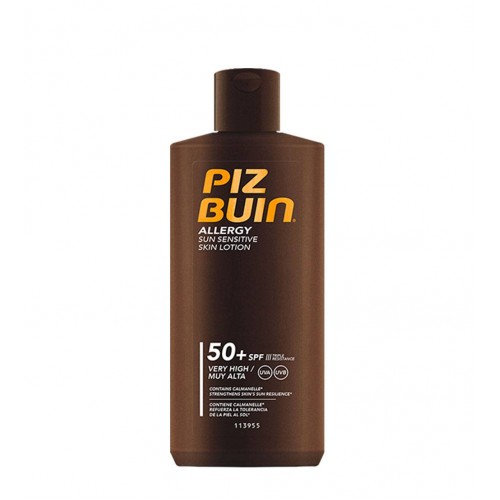 Piz Buin Allergy Loção Pele Sensível ao Sol SPF50+ 200ml