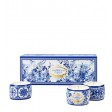 Portus Cale Conjunto Mini Velas Gold&Blue 3x70g