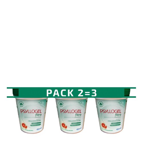 Psyllogel Fibra Laranja Sanguínea 3x170g