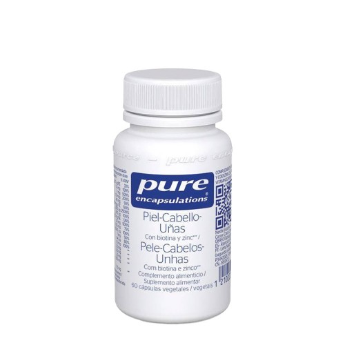 Pure Encapsulations Pele Cabelo Unhas 60 cápsulas