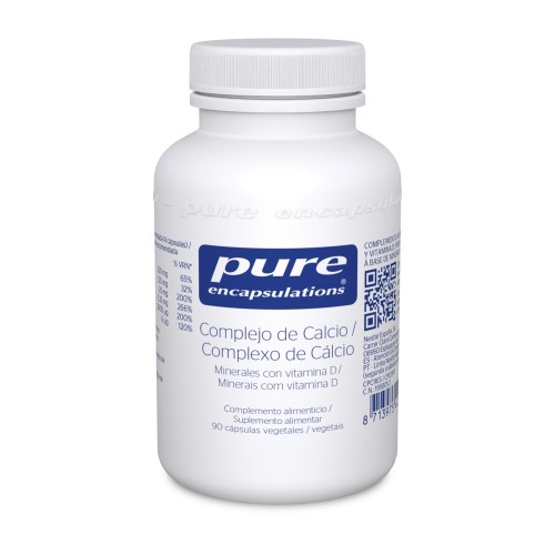 Pure Encapsulations Complexo Cálcio 90 cápsulas