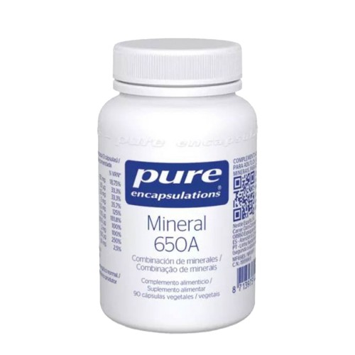 Pure Encapsulations Mineral 650A 60 cápsulas