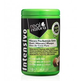 Real Natura Máscara Sem Sal Pro-Nutrição Extra Coco 1kg