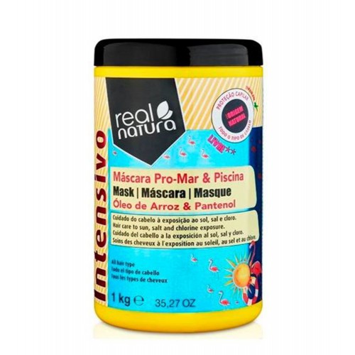 Real Natura Máscara Sem Sal Pro-Mar & Piscina 1000ml