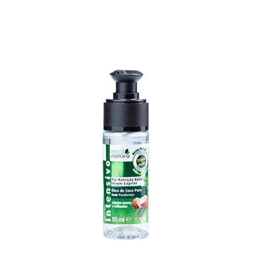 Real Natura Sérum Capilar Pro-Hidratação Extra Coco Puro 50ml