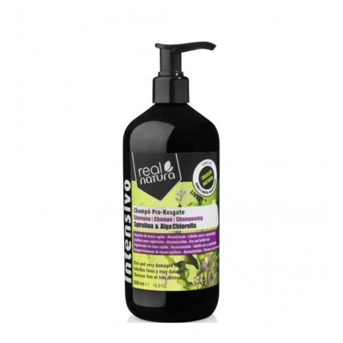 Real Natura Shampoo Sem Sal Pro-Resgate 500ml