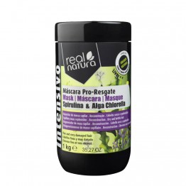 Real Natura Máscara Sem Sal Pro-Resgate 1000ml