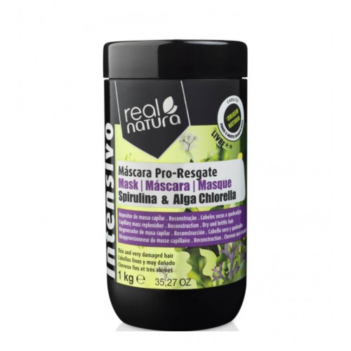 Real Natura Máscara Sem Sal Pro-Resgate 1000g