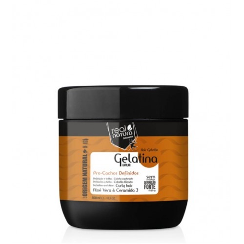 Real Natura Gelatina Capilar Pro-Cachos Definidos 500ml