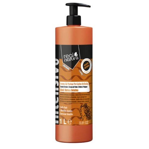 Real Natura Creme de Pentear Pro-Cachos Definidos 1000ml