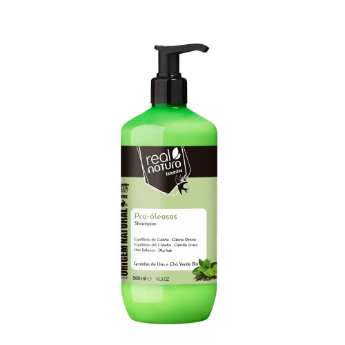 Real Natura Shampoo Sem Sal Pro-Oleosos 500ml