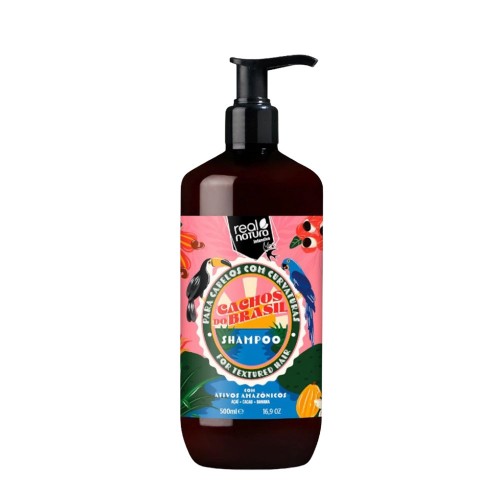 Real Natura Cachos do Brasil Shampoo Sem Sal 500ml