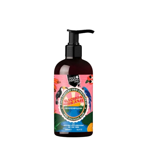 Real Natura Cachos do Brasil Condicionador Sem Sal 300ml