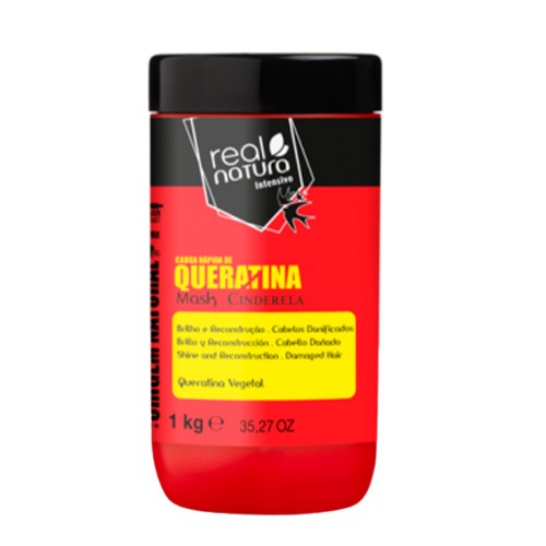 Real Natura Carga Rápida de Queratina Máscara 1000ml