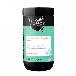 Real Natura Pro-Plástica Capilar Máscara Sem Sal 1000ml