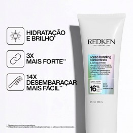 Redken Acidic Bonding Concentrate Máscara Líquida 5 Minutos 250ml