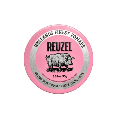 Reuzel Pink Pomade - Heavy Hold Grease 95g