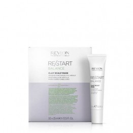 Revlon Restart Balance Clay Scalp Mask 10x15ml