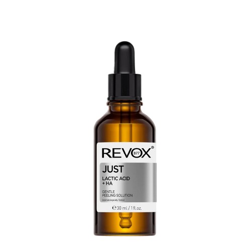 Revox Just àcido Láctico + HA Solução Esfoliante Leve 30ml