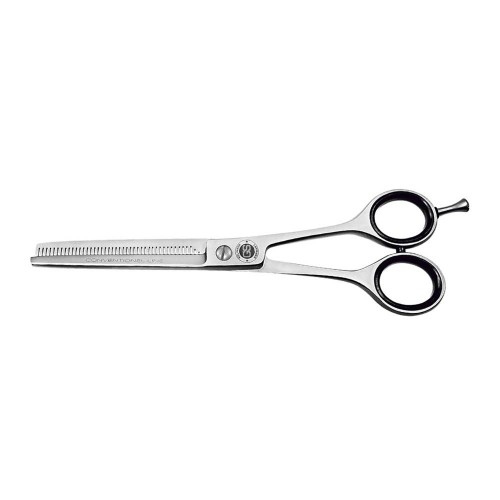 RickiParodi GS Solingen Conventionel Silver Ice Tesoura de Desbaste 1 Face 5.5