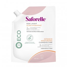 Saforelle Solução de Lavagem Ultra-Hidratante 2 em 1 Recarga 400ml