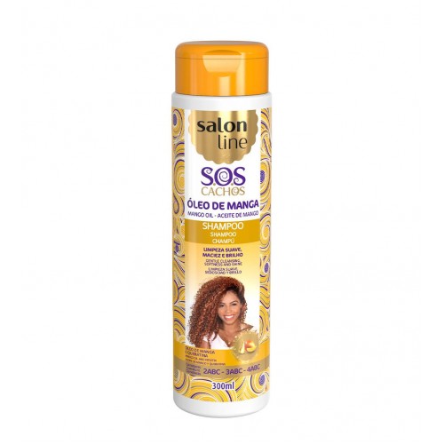 Salon Line SOS Shampoo Óleo Manga Tradicional 300ml