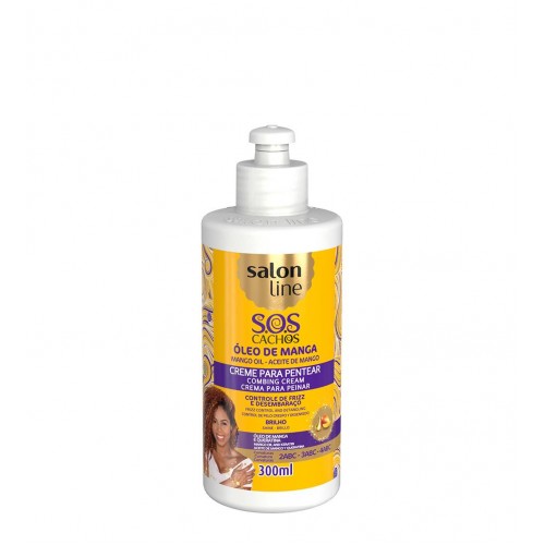 Salon Line SOS Creme Pentear Óleo Manga Tradicional 300ml