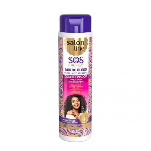 Salon Line SOS Condicionador Mix Óleos Nutritivo 300ml