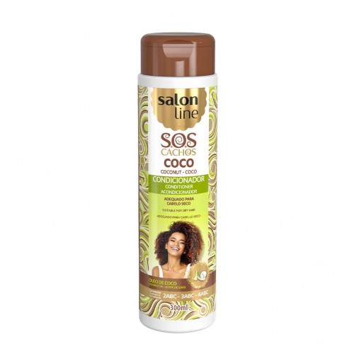 Salon Line SOS Condicionador Coco Tratamento Profundo 300ml