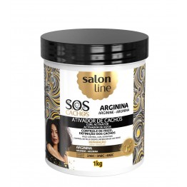 Salon Line SOS Ativador Cachos Arginina Reparação 1kg