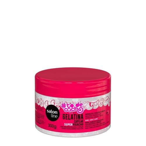Salon Line #TODECACHO Gelatina Super Fixação 300g