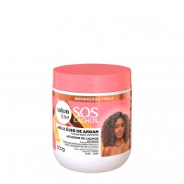 Salon Line SOS Mel e Óleo de Argão Ativador Cachos Intensos Pote 500g