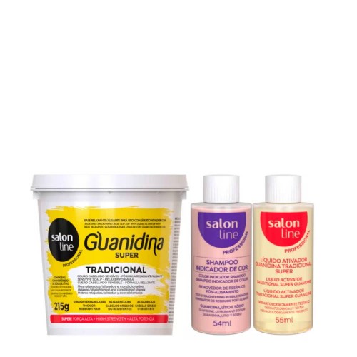 Salon Line Guanidina Tradicional Kit Super