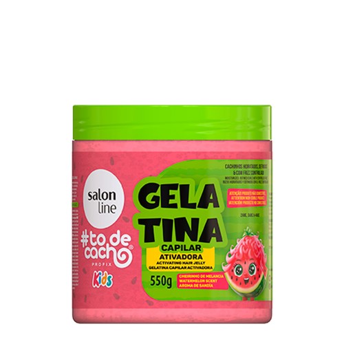 Salon Line #TODECACHO Kids Gelatina Ativadora de Melancia 550g