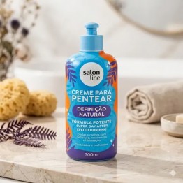 Salon Line Creme para Pentear Definição Natural 300ml