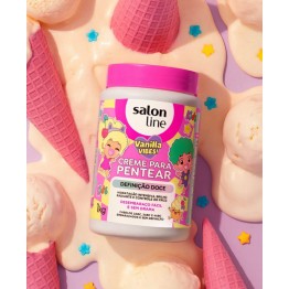 Salon Line Creme para Pentear Kids Vanilla Vibes 1000ml