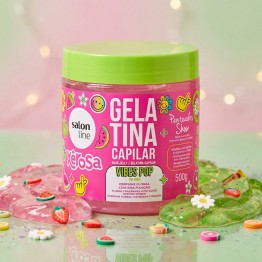 Salon Line Xêrosa Vibes Pop Gelatina Capilar 500g