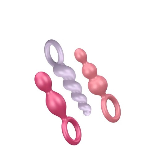 Satisfyer Booty Call Plugs Tricolor Set