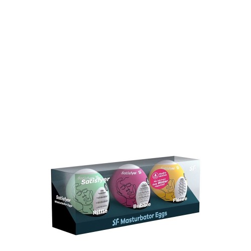 Satisfyer For Men Ovo Masturbador Set 3